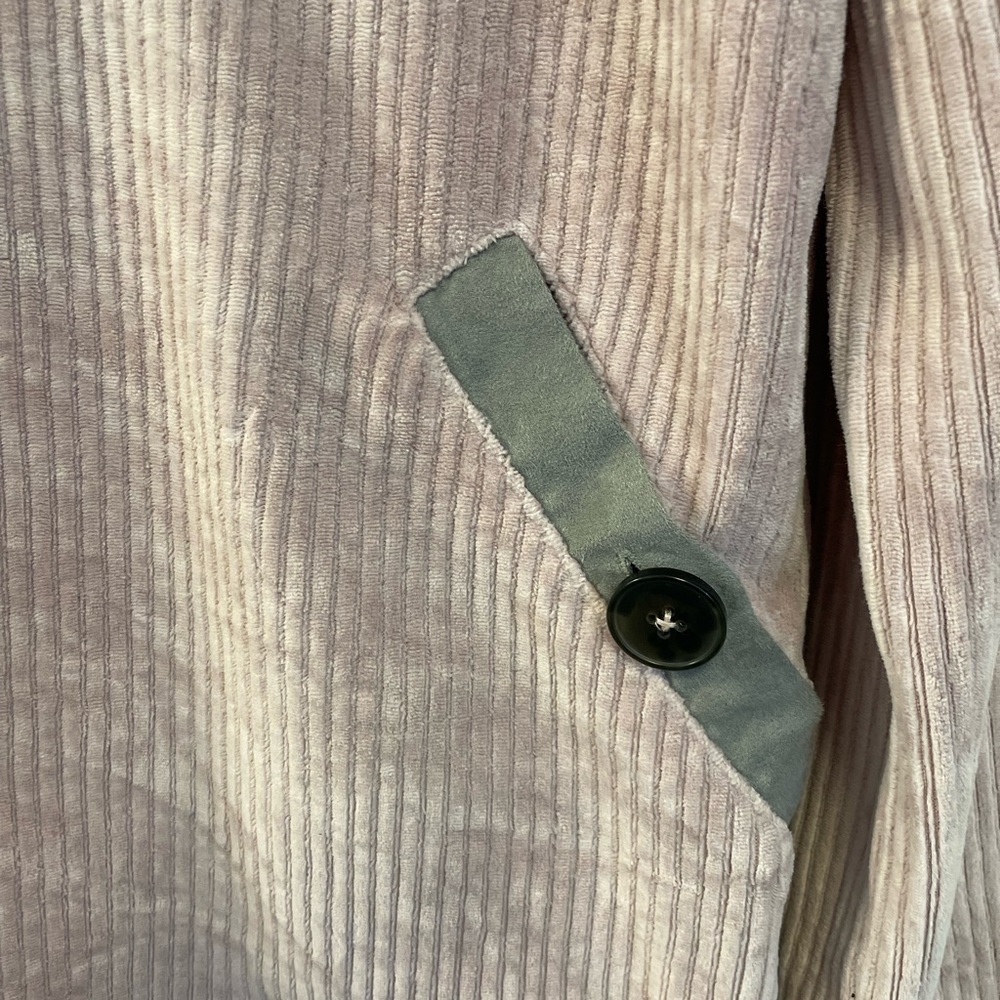 Simply Southern dusty pink Quarter Button Knit light Fleece Pullover size S - Picture 7 of 11
